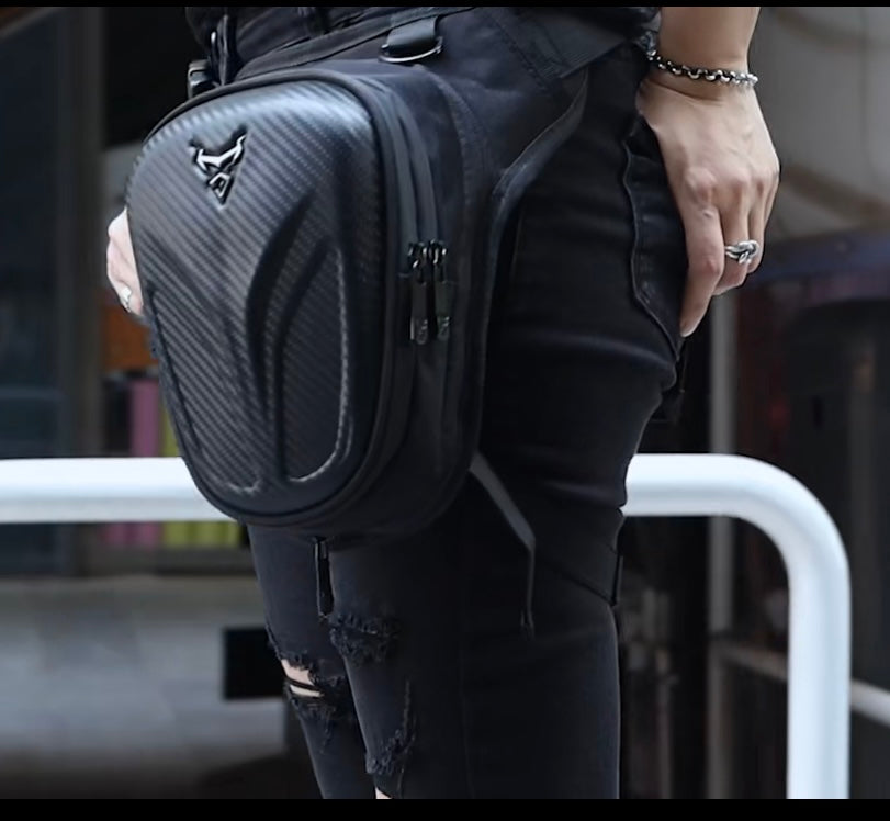 Bolso pierna moto impermeable