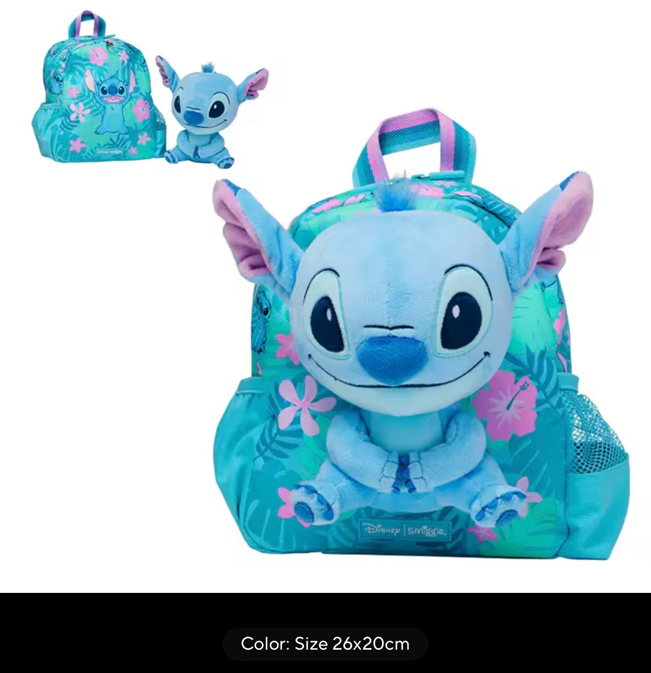 Mochila muñeco 26x20