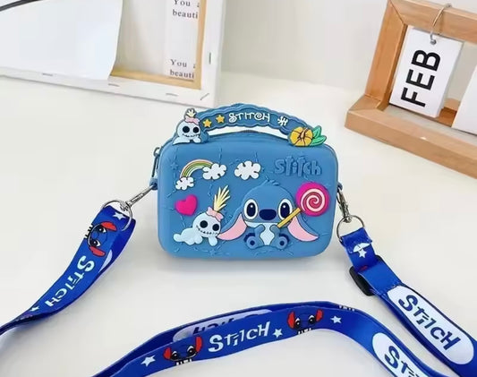 Bolso pequeño monedero azul