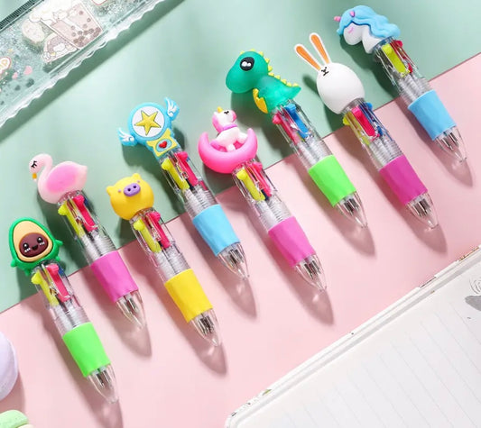 Mini Bolígrafo Kawaii 4 colores