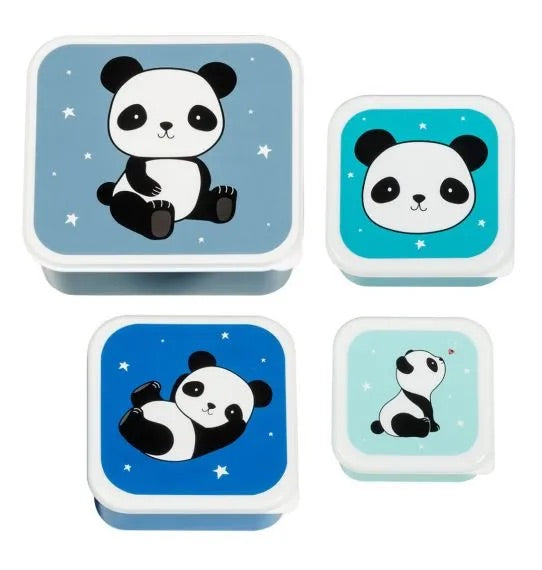 Set Lunch Snack Box Panda Little Lovely